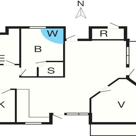 8 Person Holiday Home In Ulfborg Екстер'єр фото