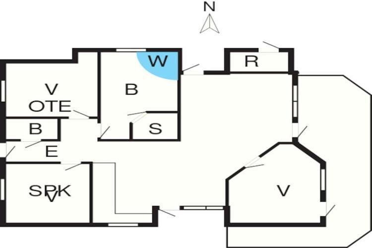 8 Person Holiday Home In Ulfborg Екстер'єр фото